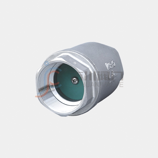 Thread check valve (soft seal)