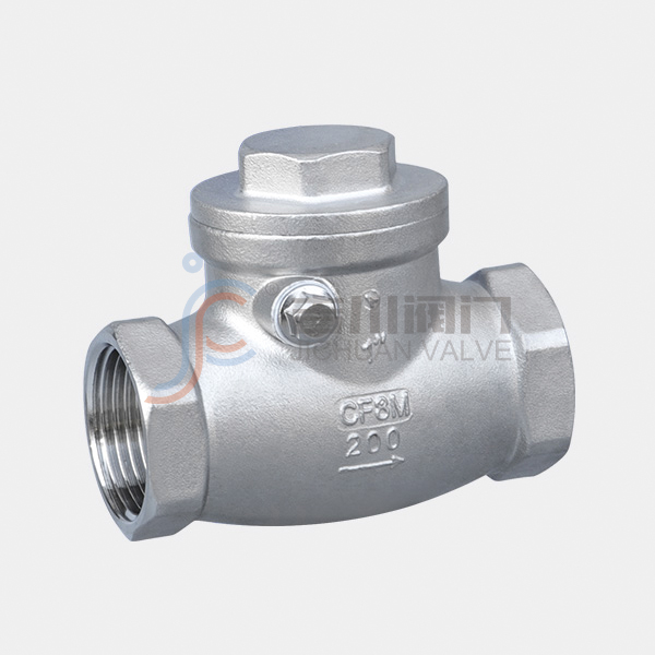 Thread check valve